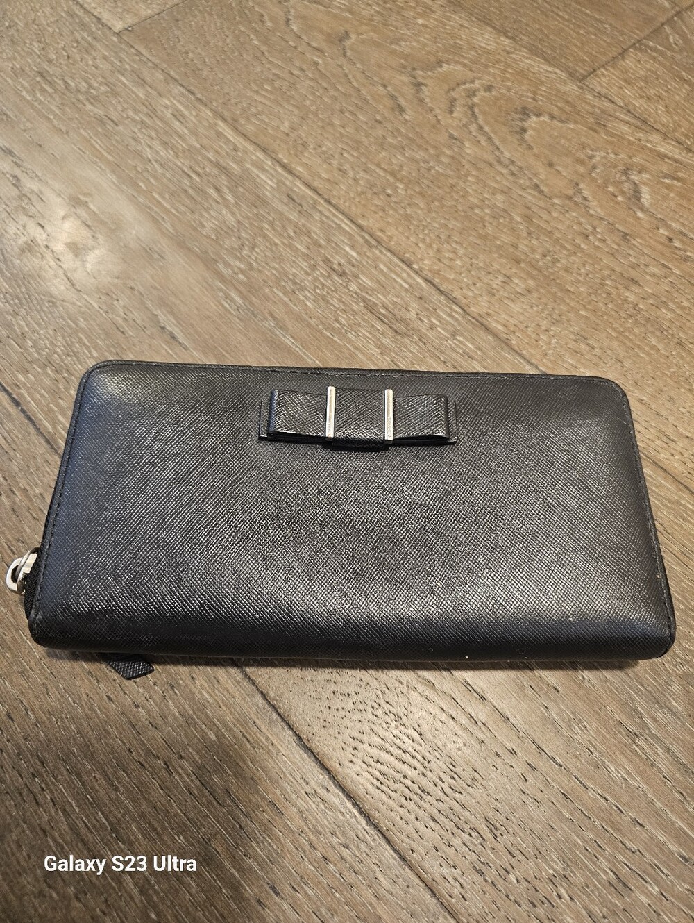 Coach Wallet Black Leather